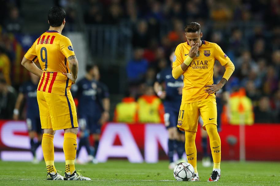 Palla al centro: che delusione per Suarez e Neymar. Ap